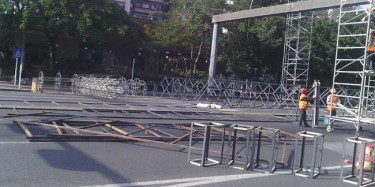 聚焦展覽營(yíng)銷——辭舊迎新，畢加為深圳羅湖愛(ài)國(guó)花市搭建