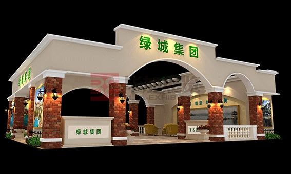 綠城房博會設(shè)計(jì)搭建<br> 項(xiàng)目：綠城集團(tuán) 地點(diǎn)：廣州 面積：144m2