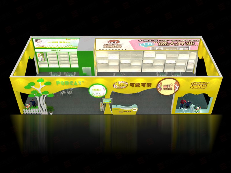 嬰童展展位設(shè)計 嬰童展展位設(shè)計