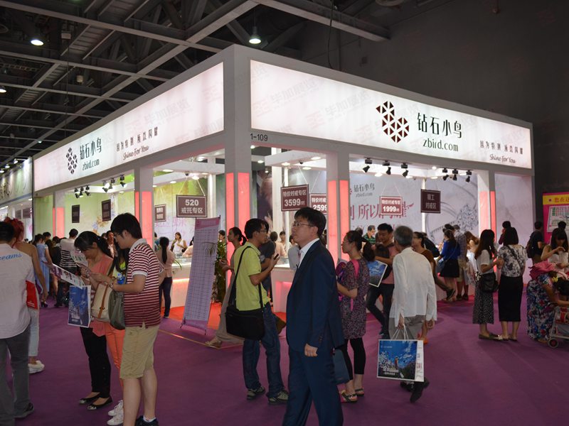 鉆石小鳥婚博會設(shè)計(jì)搭建 鉆石小鳥婚博會設(shè)計(jì)搭建