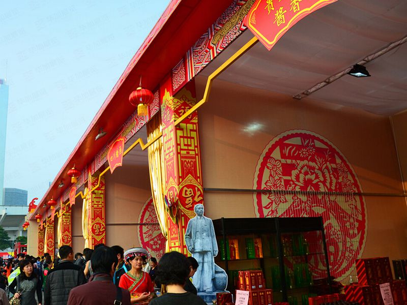 廣州天河迎春花市裝飾 廣州天河迎春花市裝飾