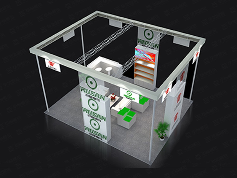 桁架展臺布展 桁架展臺布展