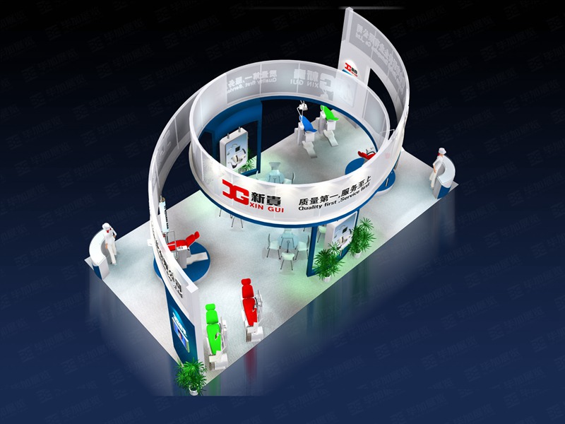 口腔展臺設(shè)計(jì)