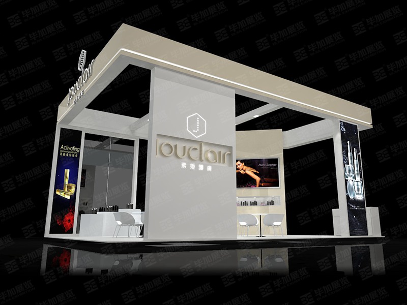 牽牛化工美博會展臺設(shè)計