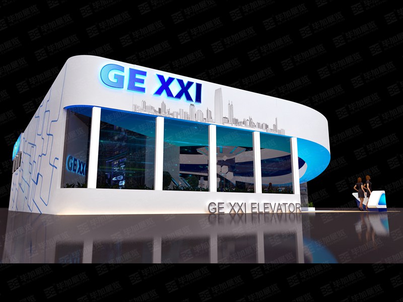 戈爾電梯展臺設(shè)計搭建 戈爾電梯展臺設(shè)計搭建
