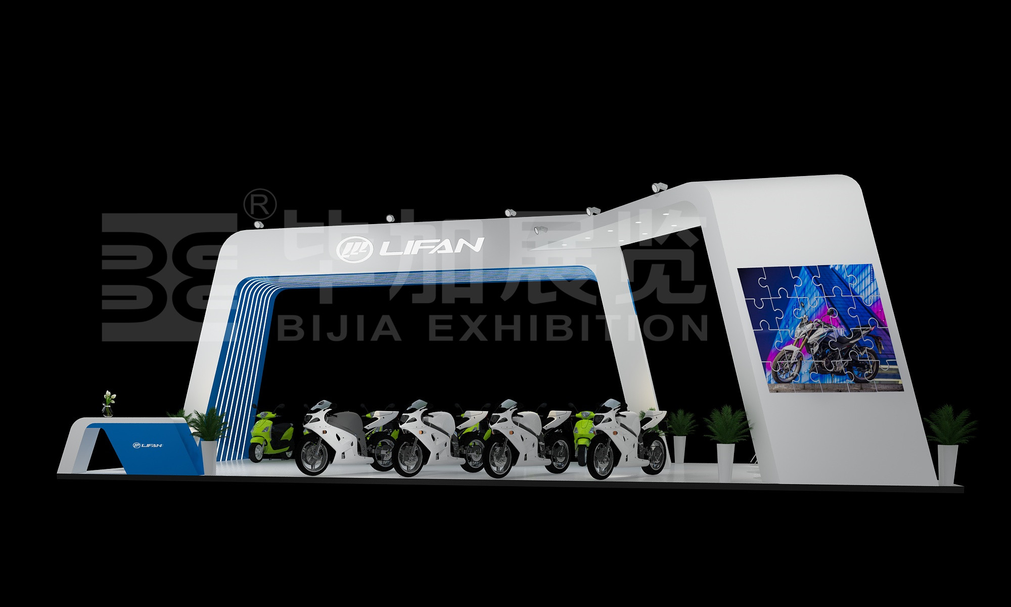 摩配展展臺(tái)設(shè)計(jì) 摩配展展臺(tái)設(shè)計(jì)