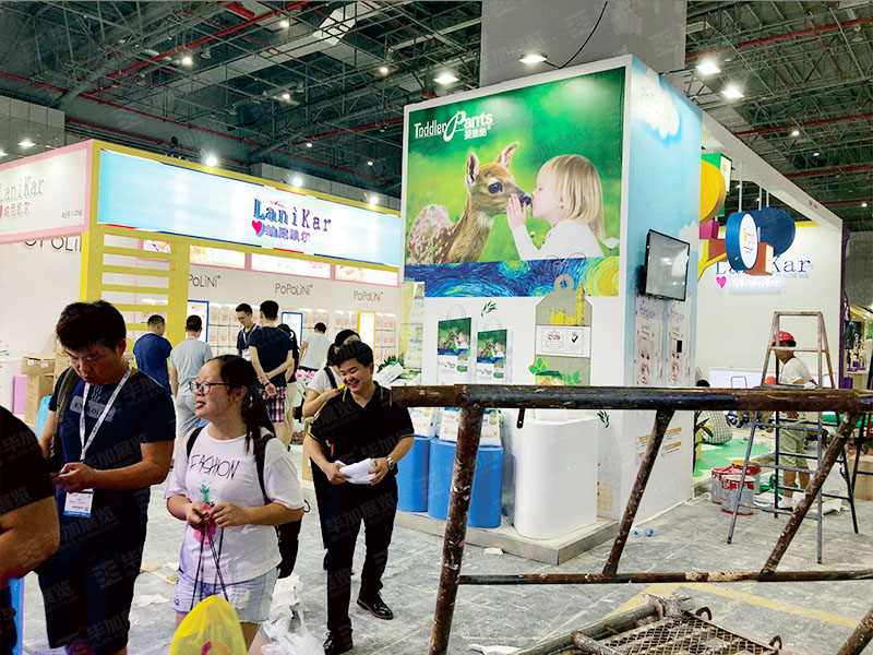 納尼凱爾——孕嬰展展位搭建 納尼凱爾——孕嬰展展位搭建