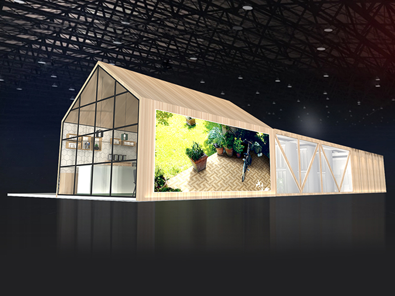 潭州瑞成—陶瓷展展臺施工布置 潭州瑞成—陶瓷展展臺施工布置