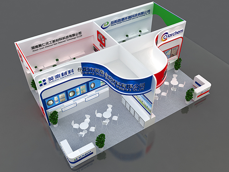 凱樂化工——涂料展特裝搭建 凱樂化工——涂料展特裝搭建