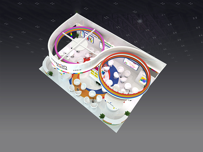 麗王化工——涂料展展臺搭建 麗王化工——涂料展展臺搭建