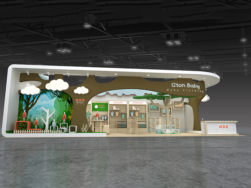 棉果果——孕嬰展展臺(tái)搭建 棉果果——孕嬰展展臺(tái)搭建