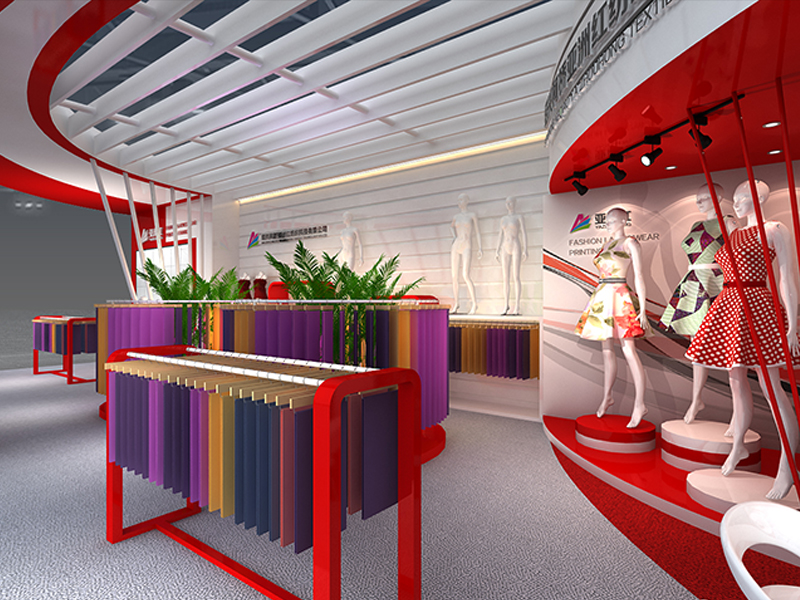 亞洲紅——紡織面料展展臺搭建 亞洲紅——紡織面料展展臺搭建
