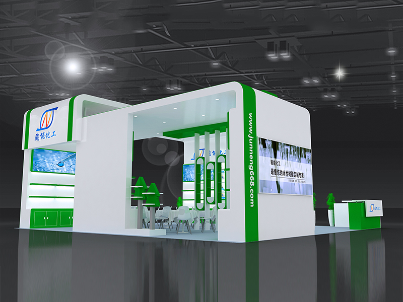 駿能化工——涂料展展臺搭建 駿能化工——涂料展展臺搭建