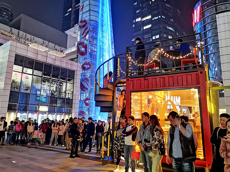 金拱門—快閃店設(shè)計(jì)裝修 金拱門—快閃店設(shè)計(jì)裝修