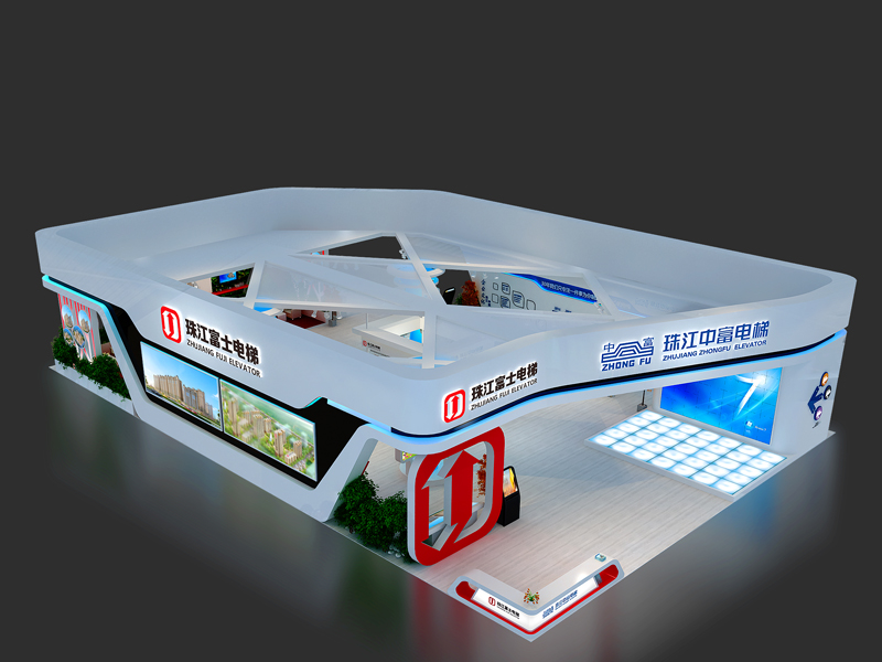 珠江富士電梯——電梯展展覽設(shè)計