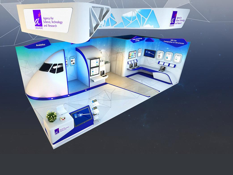 新加坡機場——航展設計裝修 新加坡機場——航展設計裝修