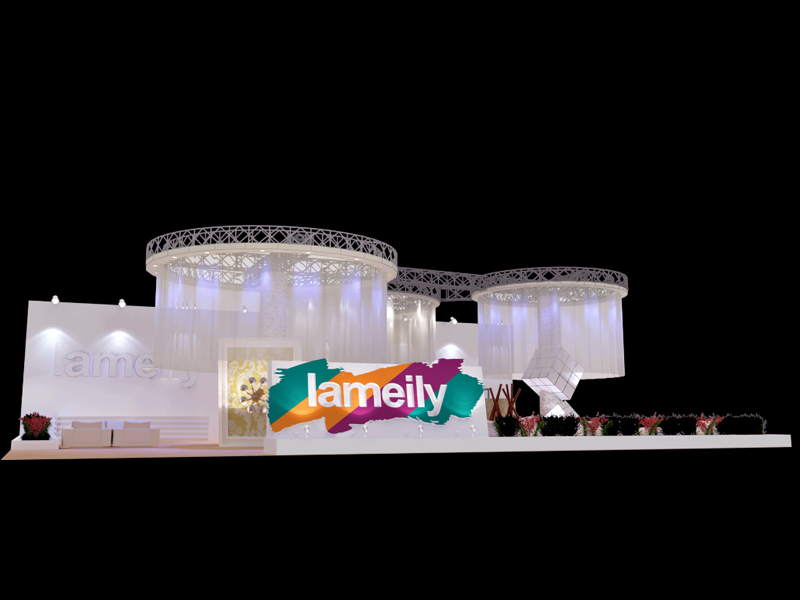 深海綠泥——涂料展設計搭建 深海綠泥——涂料展設計搭建