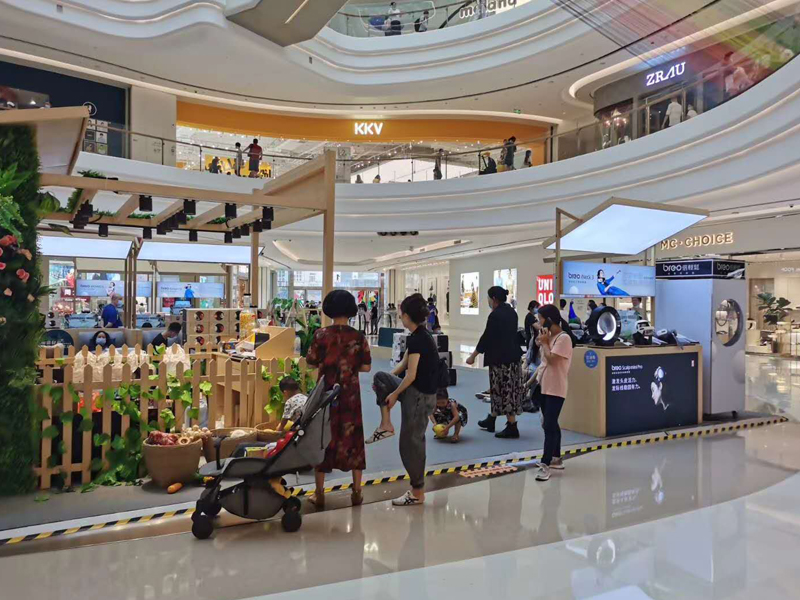 倍輕松——商場快閃店設(shè)計搭建 倍輕松——商場快閃店設(shè)計搭建