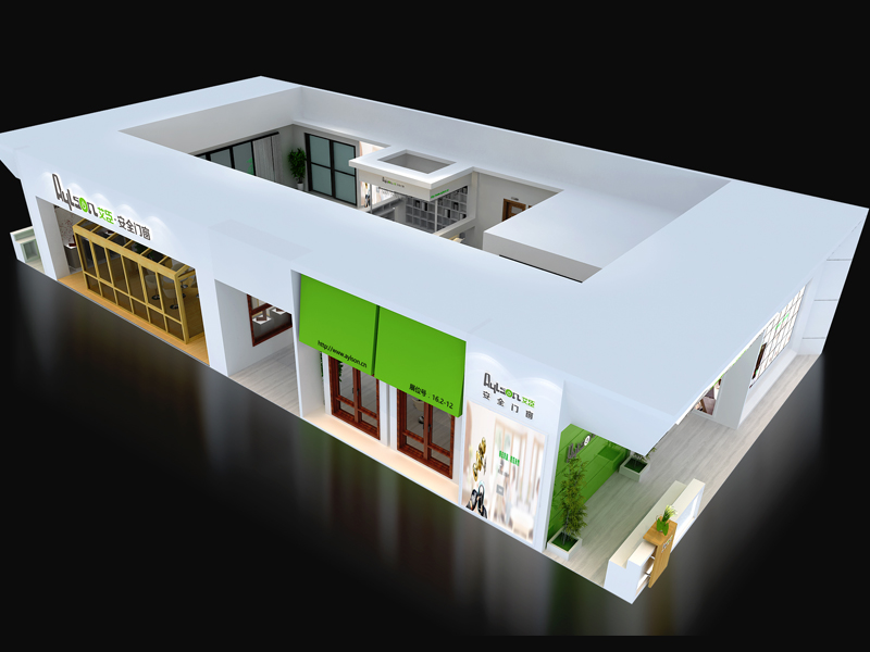 佛山艾臣家居——門窗展設計搭建 佛山艾臣家居——門窗展設計搭建